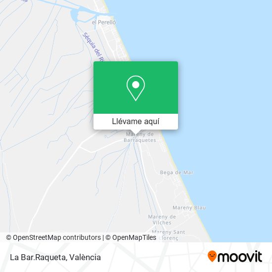 Mapa La Bar.Raqueta
