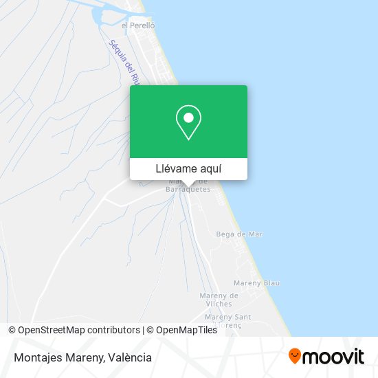 Mapa Montajes Mareny