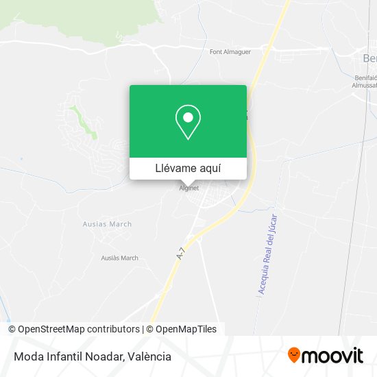 Mapa Moda Infantil Noadar