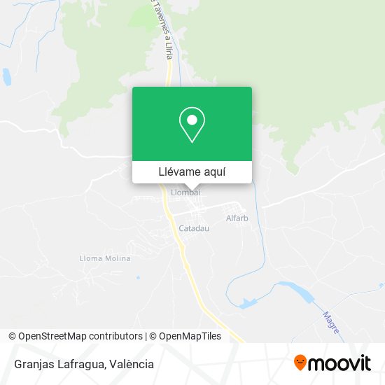 Mapa Granjas Lafragua