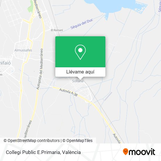 Mapa Collegi Public E.Primaria