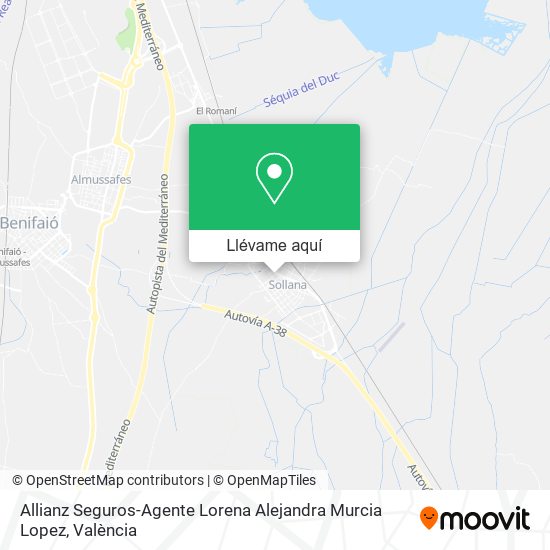 Mapa Allianz Seguros-Agente Lorena Alejandra Murcia Lopez