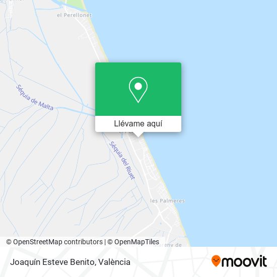 Mapa Joaquín Esteve Benito