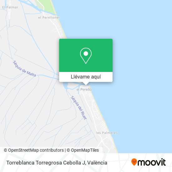 Mapa Torreblanca Torregrosa Cebolla J