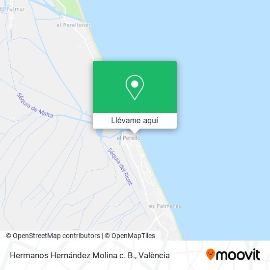 Mapa Hermanos Hernández Molina c. B.