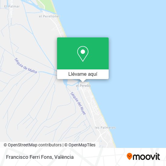 Mapa Francisco Ferri Fons