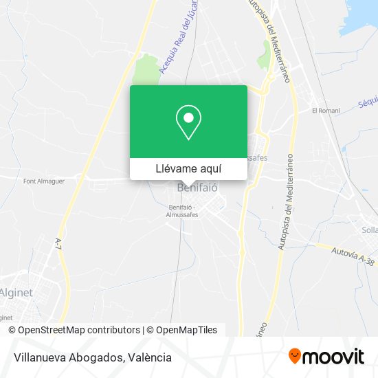 Mapa Villanueva Abogados