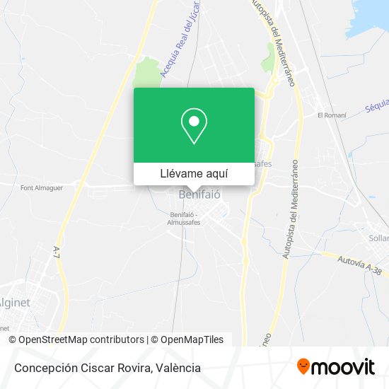 Mapa Concepción Ciscar Rovira