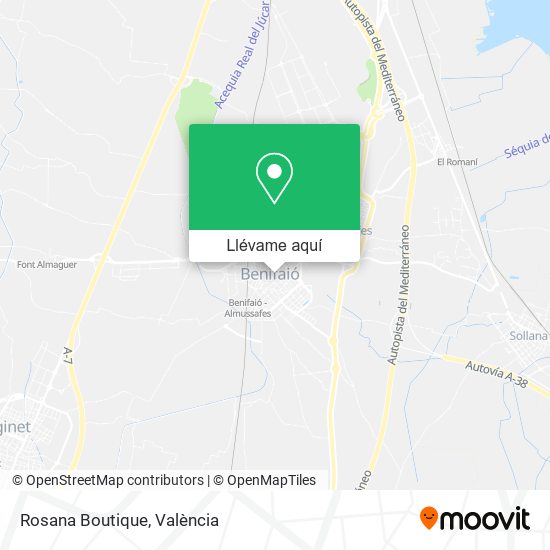 Mapa Rosana Boutique