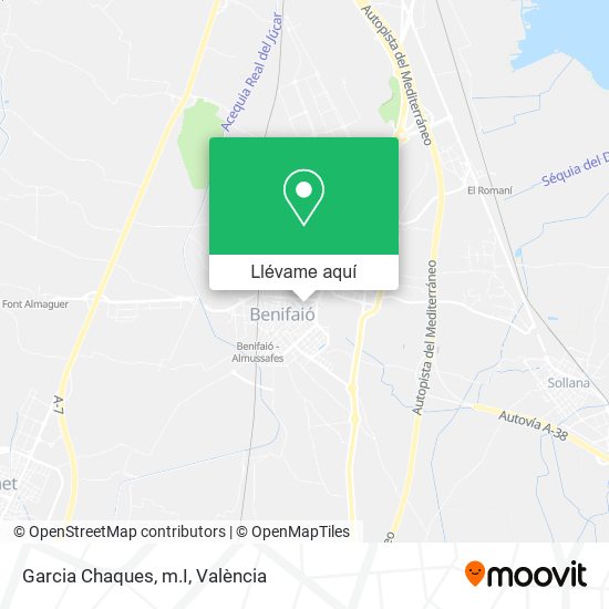 Mapa Garcia Chaques, m.I