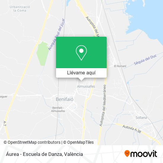 Mapa Áurea - Escuela de Danza
