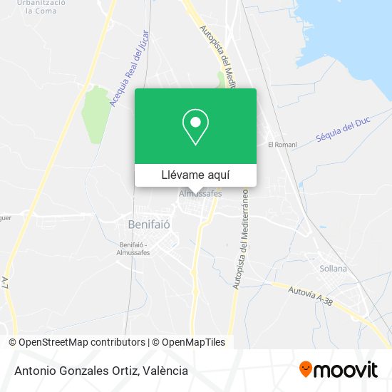 Mapa Antonio Gonzales Ortiz