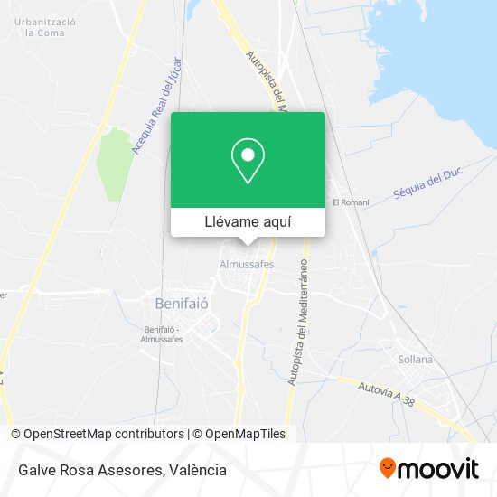 Mapa Galve Rosa Asesores