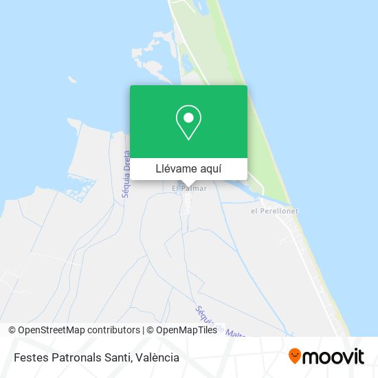 Mapa Festes Patronals Santi