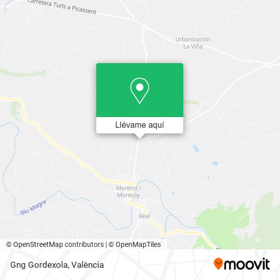 Mapa Gng Gordexola