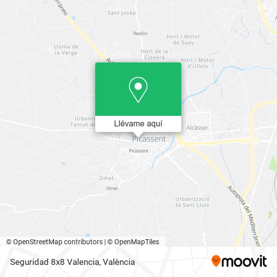 Mapa Seguridad 8x8 Valencia