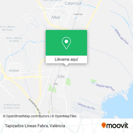 Mapa Tapizados Lineas Fabra