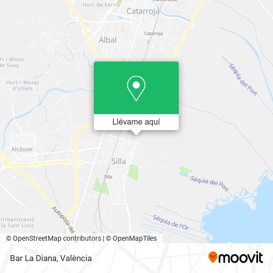 Mapa Bar La Diana