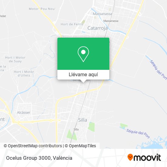 Mapa Ocelus Group 3000