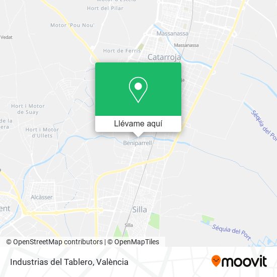 Mapa Industrias del Tablero