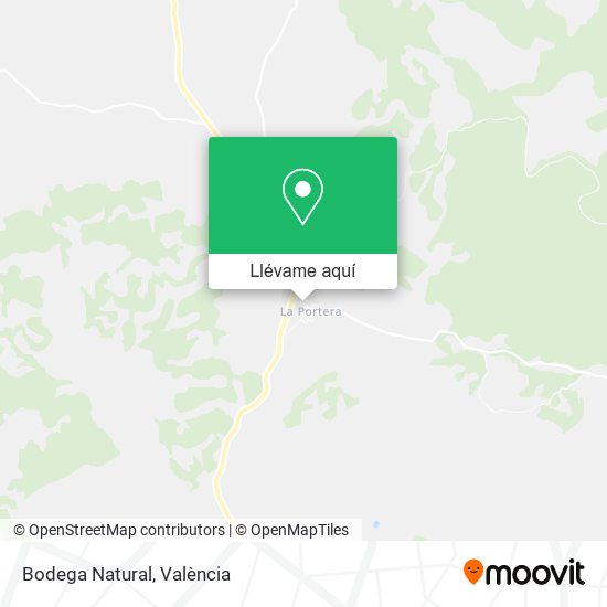Mapa Bodega Natural