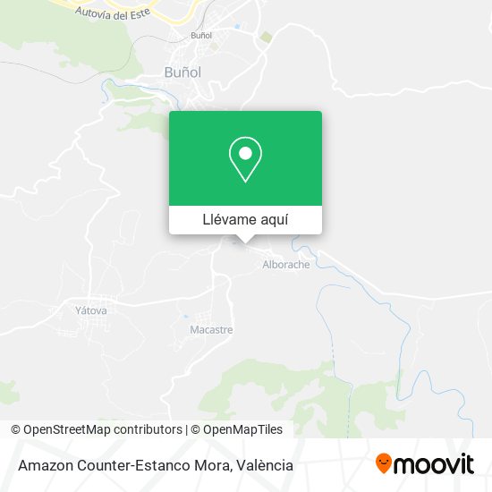 Mapa Amazon Counter-Estanco Mora