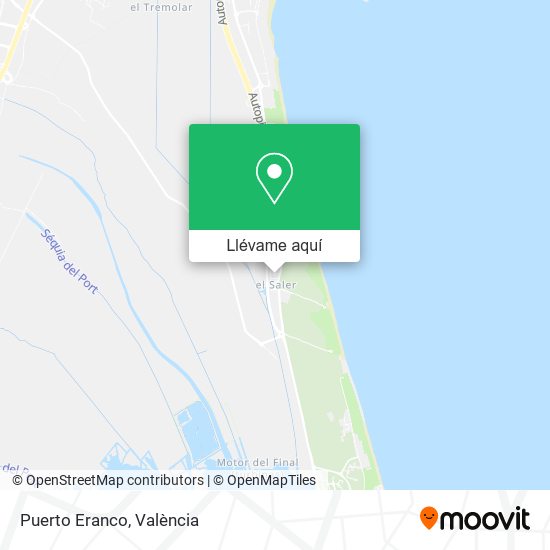 Mapa Puerto Eranco