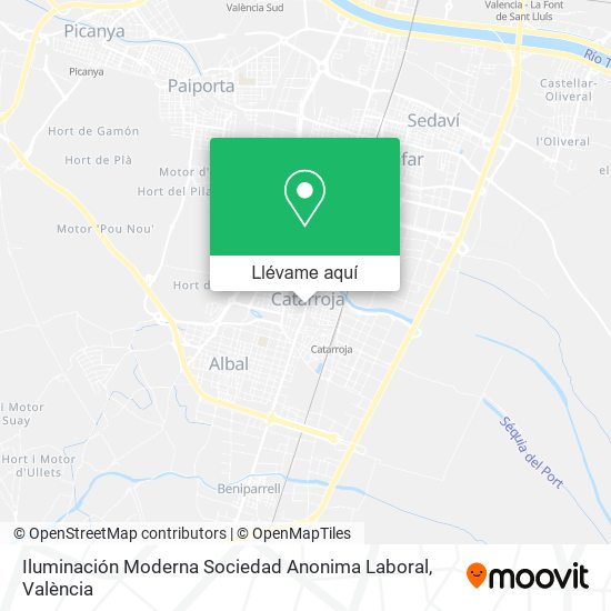 Mapa Iluminación Moderna Sociedad Anonima Laboral