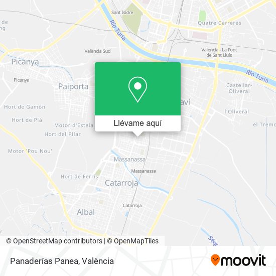 Mapa Panaderías Panea