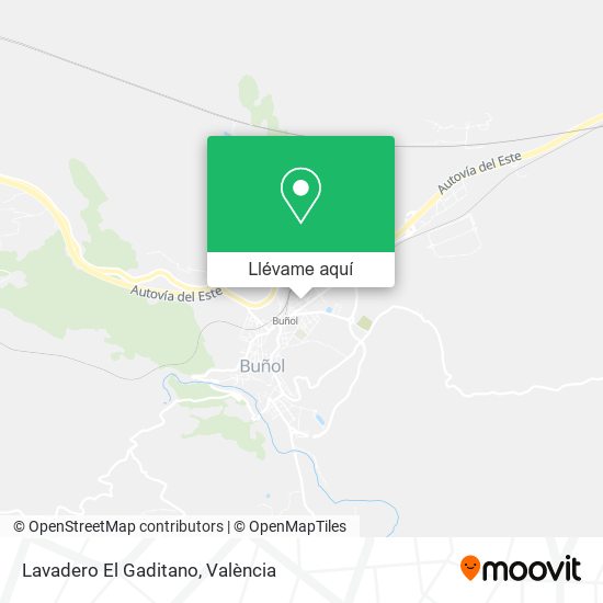Mapa Lavadero El Gaditano