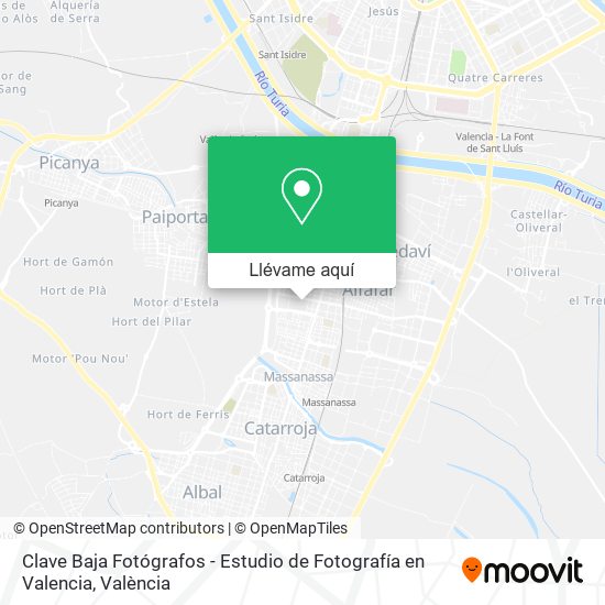 Mapa Clave Baja Fotógrafos - Estudio de Fotografía en Valencia