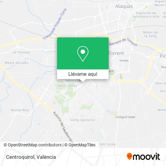 Mapa Centroquirol