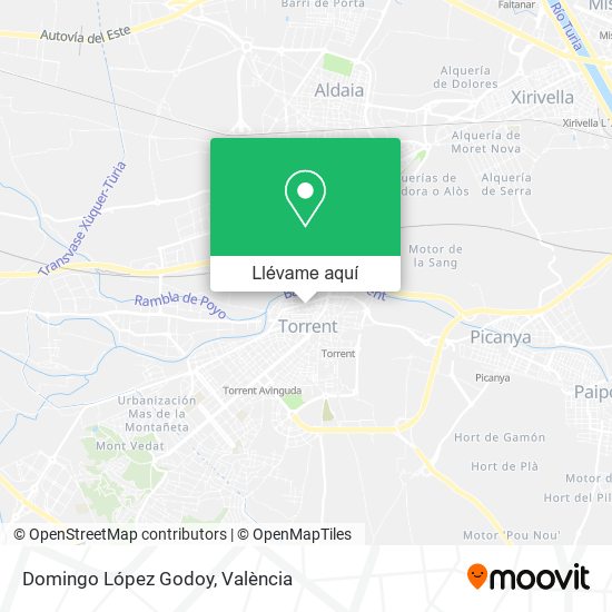 Mapa Domingo López Godoy