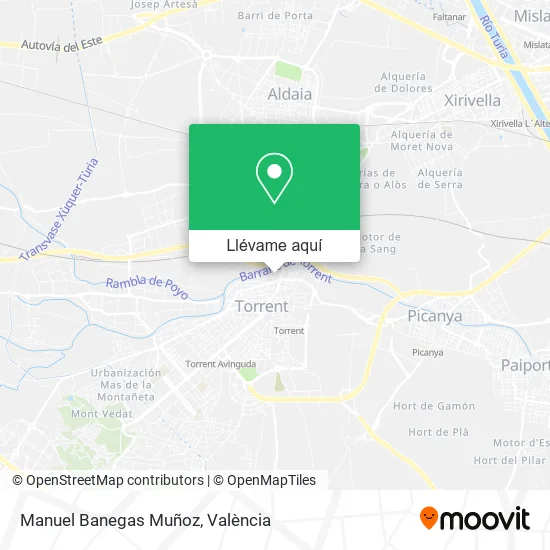 Mapa Manuel Banegas Muñoz