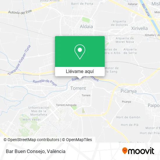Mapa Bar Buen Consejo