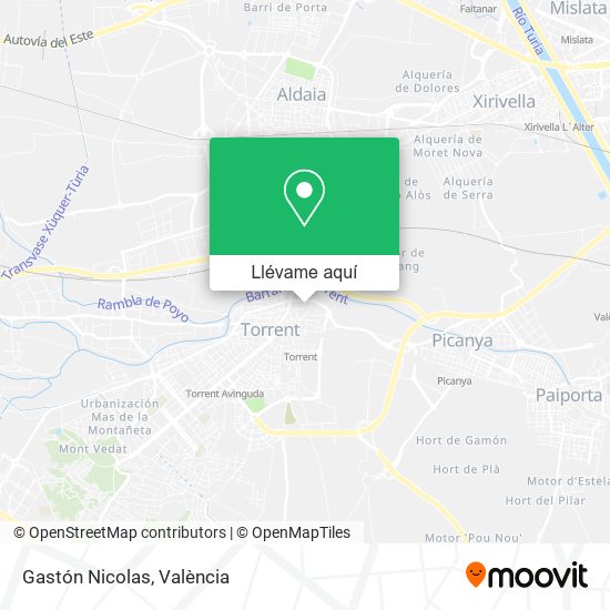 Mapa Gastón Nicolas