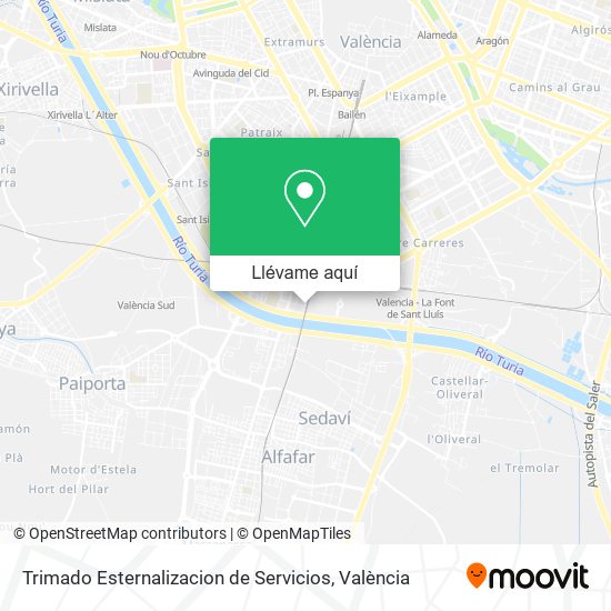 Mapa Trimado Esternalizacion de Servicios
