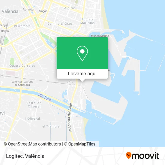 Mapa Logitec