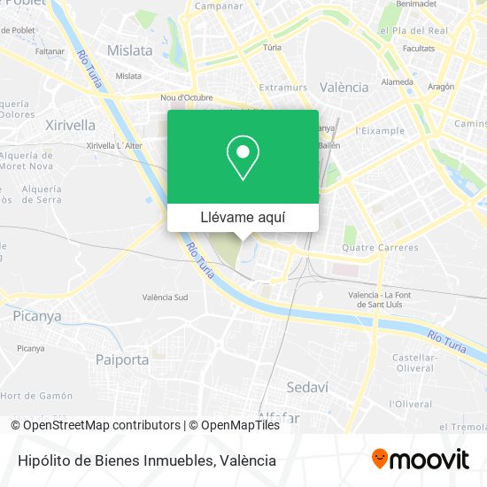 Mapa Hipólito de Bienes Inmuebles