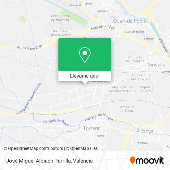 Mapa José Miguel Albiach Parrilla