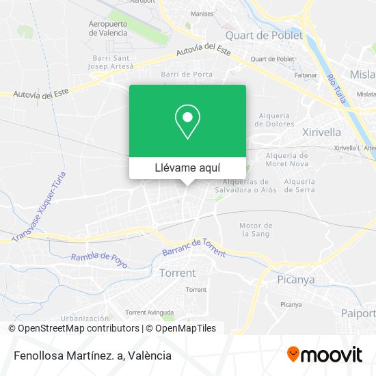 Mapa Fenollosa Martínez. a