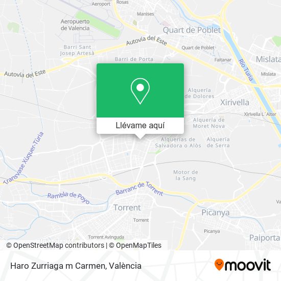 Mapa Haro Zurriaga m Carmen