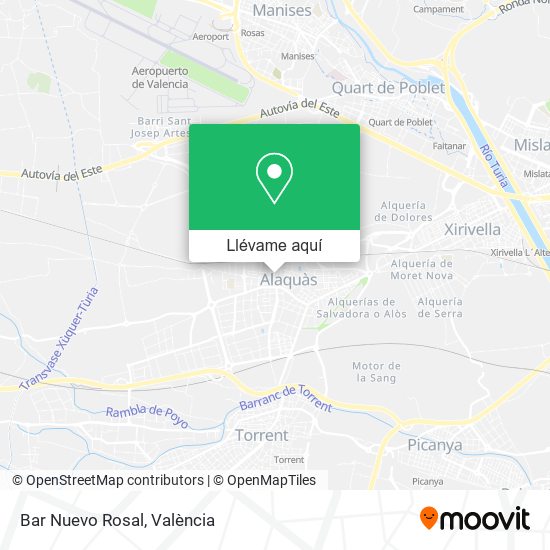 Mapa Bar Nuevo Rosal