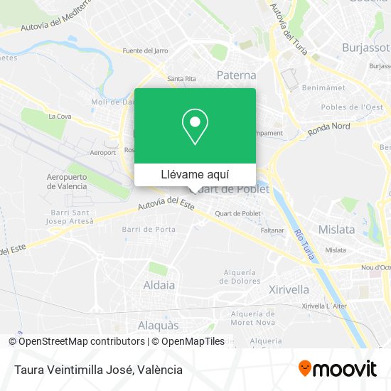 Mapa Taura Veintimilla José