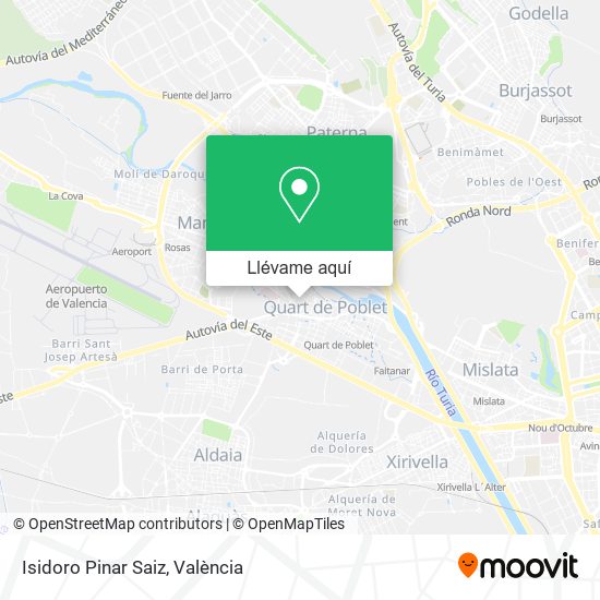 Mapa Isidoro Pinar Saiz