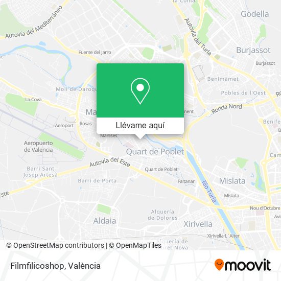 Mapa Filmfilicoshop