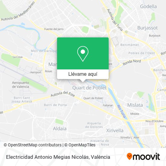 Mapa Electricidad Antonio Megias Nicolás