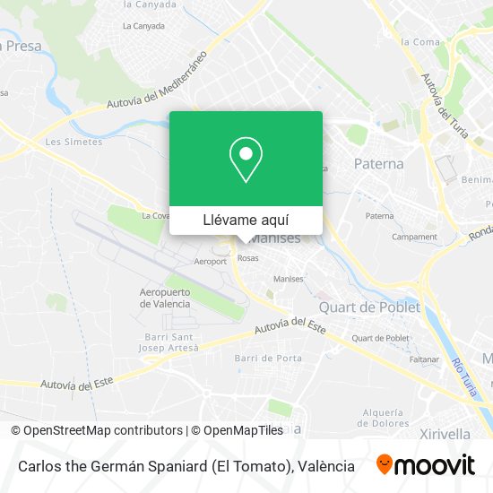 Mapa Carlos the Germán Spaniard (El Tomato)