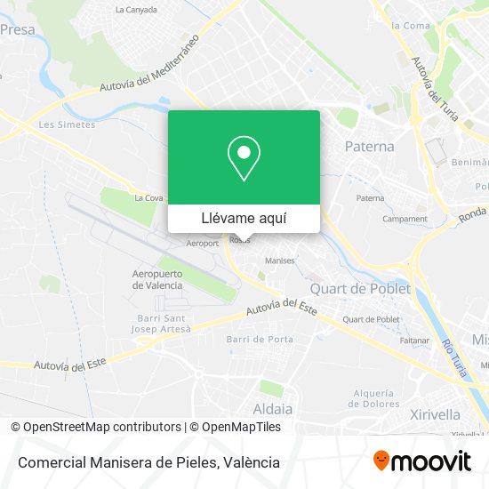 Mapa Comercial Manisera de Pieles