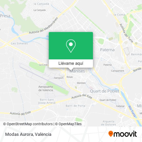 Mapa Modas Aurora